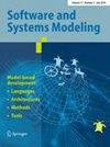Software and Systems Modeling杂志封面